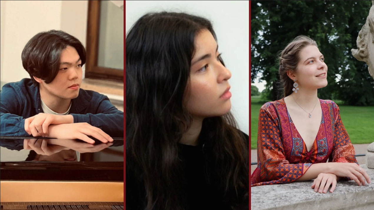 Naoe Sasaki, Sonja Uhlmann, Clara Siegle, copyright Pianistenclub München